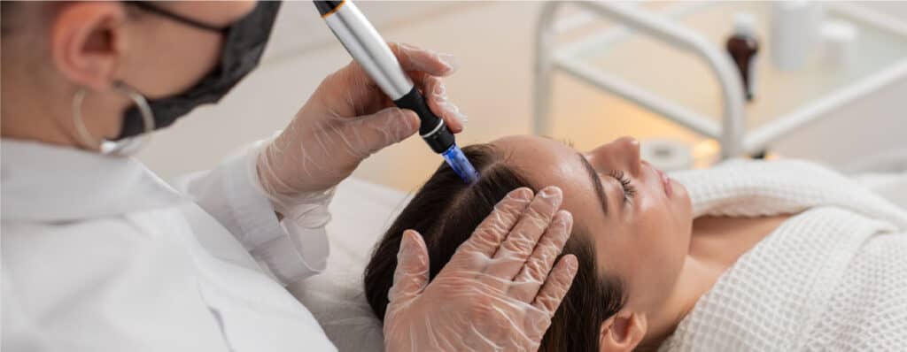Exosomes for hair loss treatment at Regenerative Medical Spa in Lake Nona